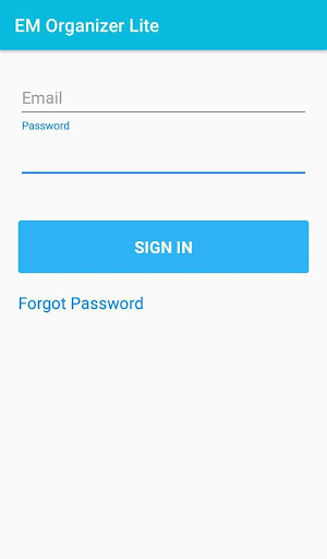 Android application Eventmaster Scanning screenshort