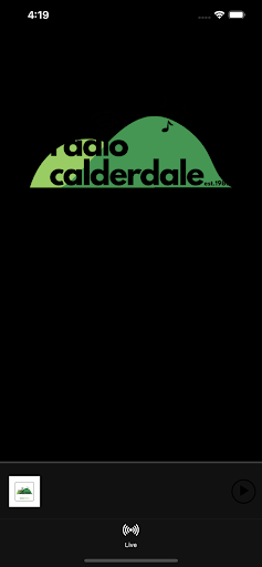Android application Radio Calderdale screenshort
