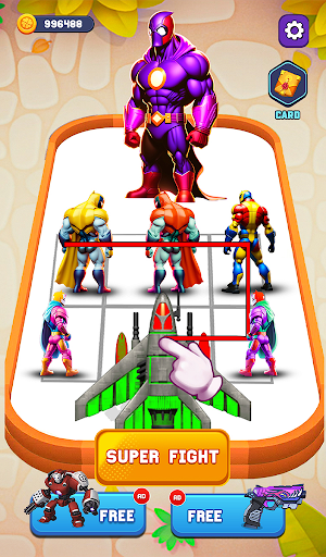 Superhero Robot Monster Merge Screen 2