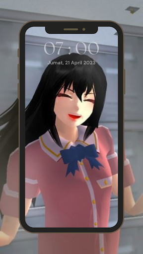 Wallpaper Sakura Sekolah Cute