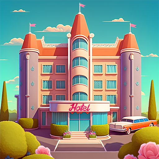 Merge Hotel: Hotel Games Story  Icon