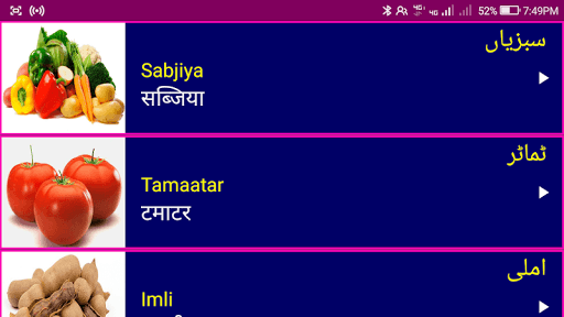 Learn Urdu From Hindi Screenshot