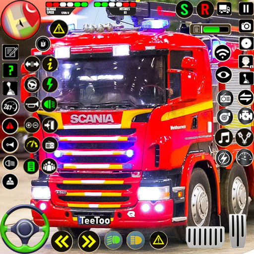 Police Ambulance Fire Truck 7.5 Icon