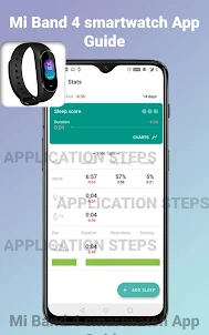 Mi Band 4 smartwatch App Guide