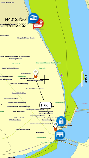 Hickory Grove Lake - IOWA GPS Screen 3