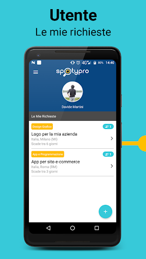 Android application SpotyPro screenshort