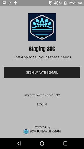 Android application SHC Tracker screenshort