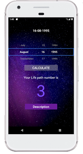 Numerology Calculator Screen 2
