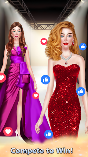 Android application Super Stylist - Make up Games screenshort
