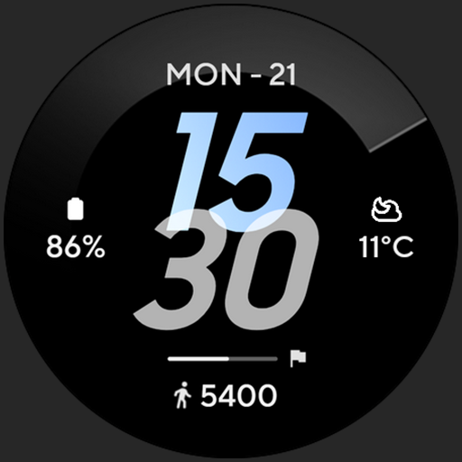 Pace PRO: Watch face logo