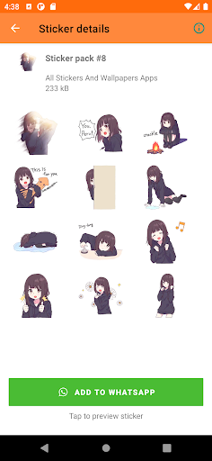 Anime Stickers - WAStickerApps Screen 2