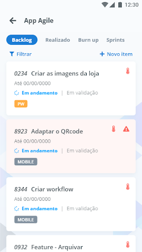 Agile Mobile Screen 2