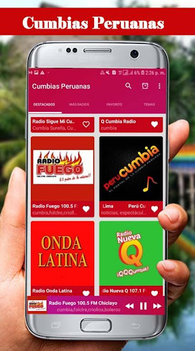 Cumbias Peruanas Screen 2