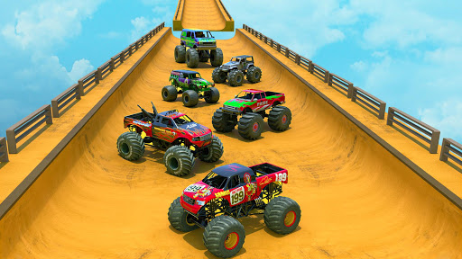 Mega Ramp Monster Truck Driving Stunts Racing Game 2.0.11 screenshots 8