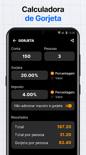 Calculadora Simples Captura de Tela do Aplicativo Android 6