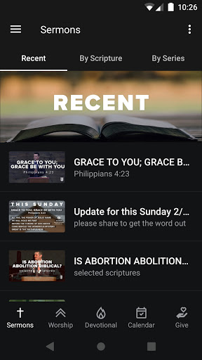 Android application Ekklesia Muskogee screenshort