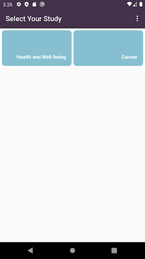 Android application Wellness App screenshort