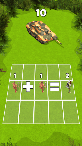 Android application Army Evolution: Merge & Battle screenshort