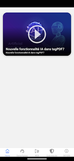 Android application Skyged screenshort