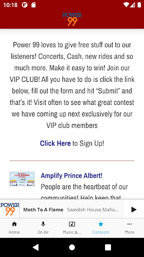 Power 99 - Prince Albert Screen 3