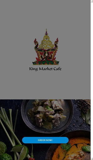 Android application King Market Cafe screenshort