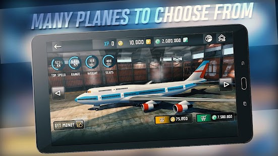 Airplane Flight Simulator Bildschirmfoto