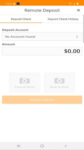 United Federal Credit Union Screen 3