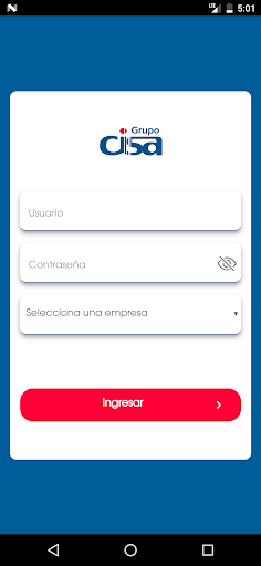 Android application CISA APP screenshort