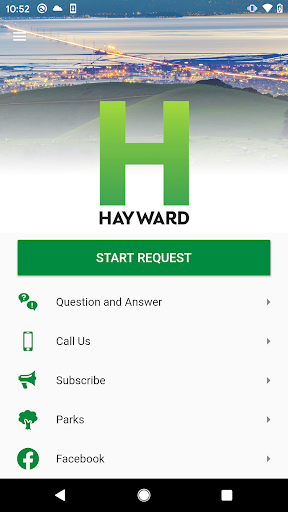 Android application ACCESSHAYWARD screenshort