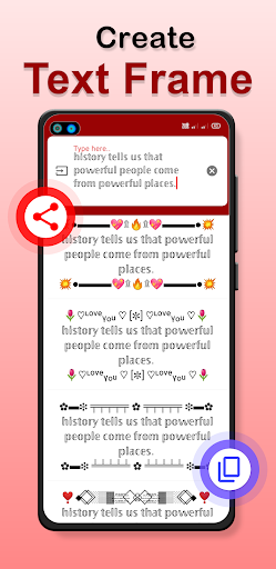 Stylish text number style font Screen 3
