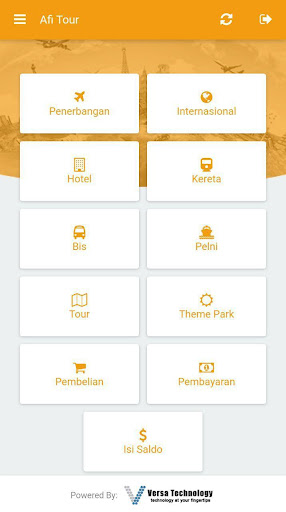 Android application AFI Online screenshort