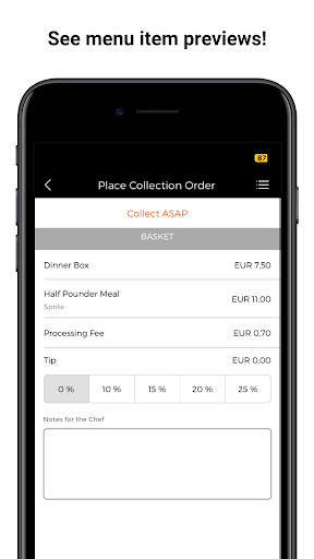 Max´s Takeaway Screen 2