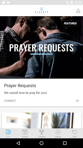Android application Elevate Church AU screenshort