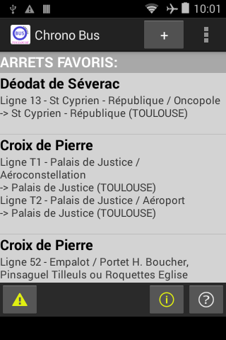 Bus Toulouse Chrono Screen 2