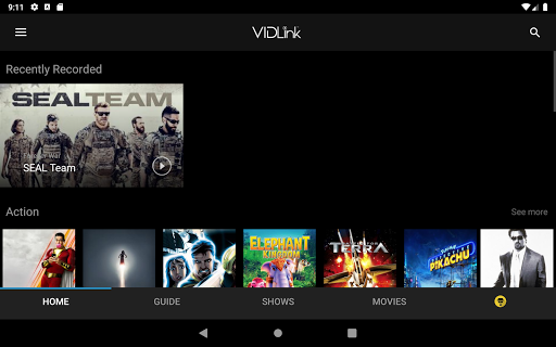 Screenshot of VidLink by OptiLink