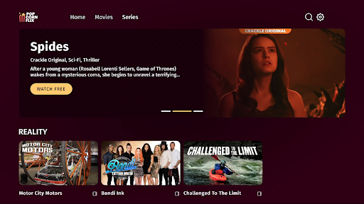 Screenshot of Popcornflix™ – Movies & TV