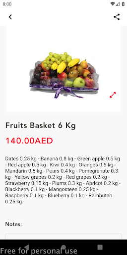 Fruit Mart Screen 2