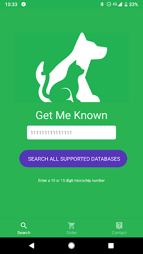 Android application GetMeKnown screenshort