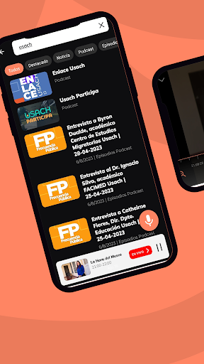 Radio Usach Screen 2