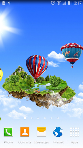Flying Islands Live Wallpaper Screen 2