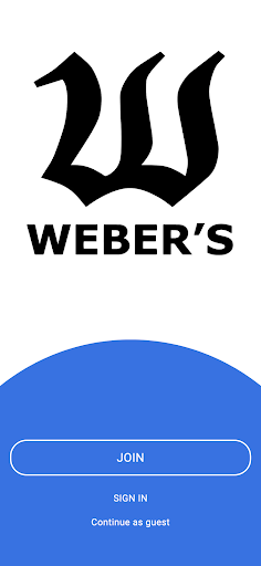 Android application Weber's screenshort