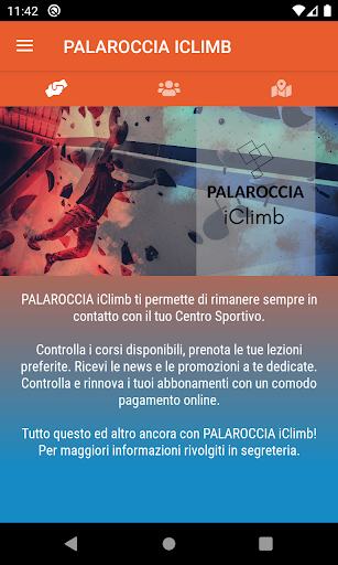 Android application Palaroccia iClimb screenshort