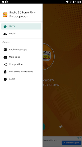 Rádio Só Forró Screen 2