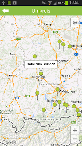 Wanderhotels Screen 3