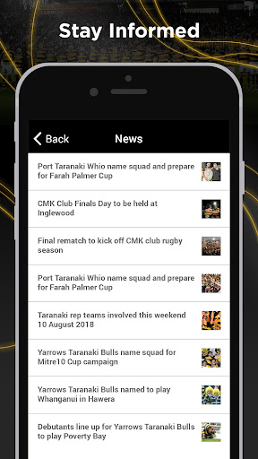 Taranaki Rugby Screen 2