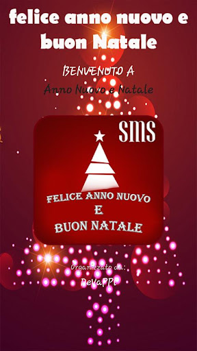 Android application felice anno nuovo e Natale sms screenshort