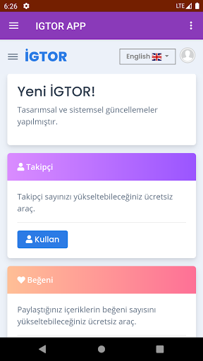 تطبيق IGTOR : Official برو0