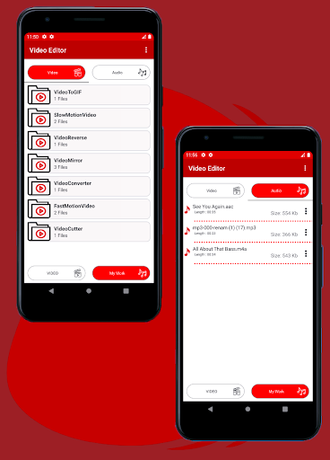 Video Editor Cut Mute Split