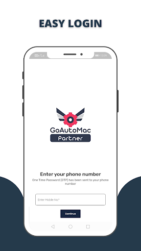 Android application Partner App - GoAutoMac screenshort