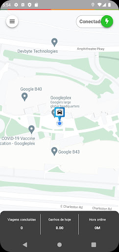 TáxiFácil Motorista Screen 2